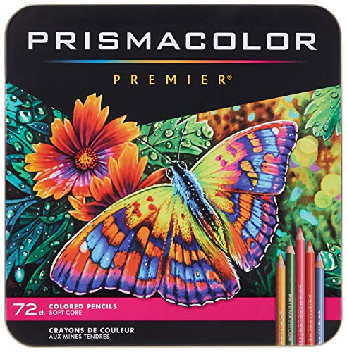 Prismacolor Premier Colored Pencils Soft Core 72 Pack 